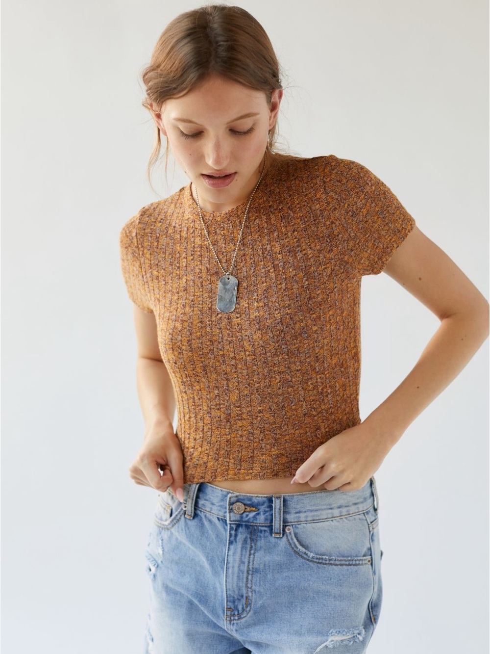 Urban Renewal Remnants Chunky
Ribbed Space Dye Tee